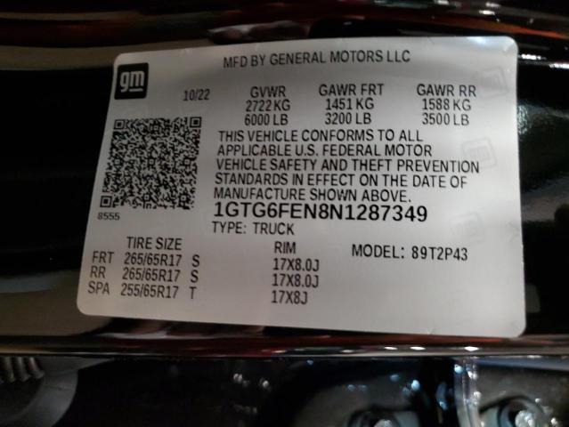 1GTG6FEN8N1287349 GMC Canyon At4