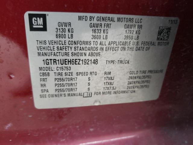 1GTR1UEH6EZ192148 GMC Sierra C1500 Sle