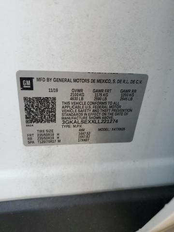 3GKALSEXXLL221274 GMC Terrain Denali