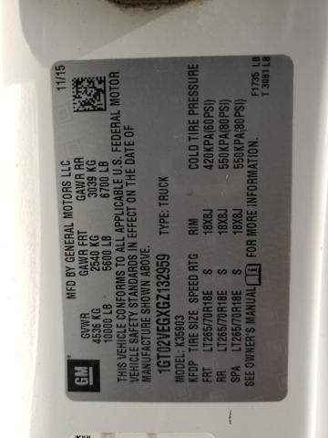 1GT02VEGXGZ132959 GMC Sierra K3500