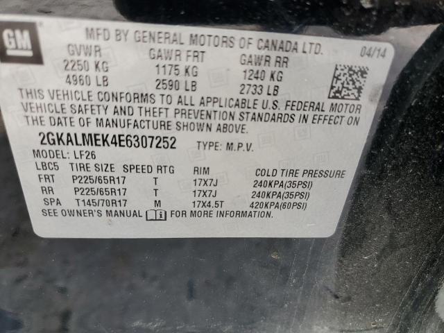 2GKALMEK4E6307252 GMC Terrain Sle