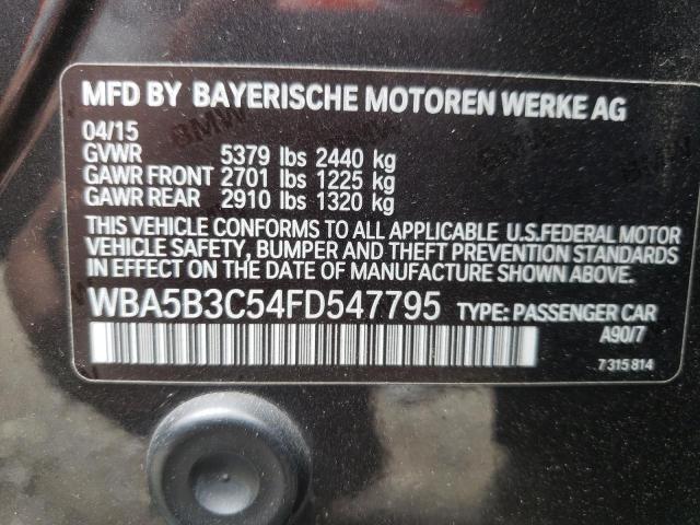 WBA5B3C54FD547795 BMW 535 XI