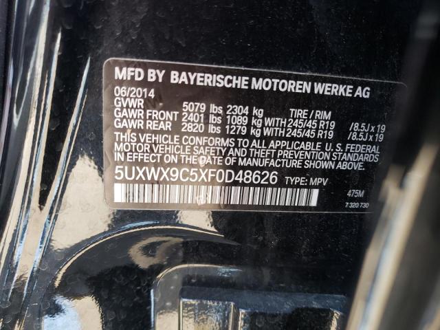 5UXWX9C5XF0D48626 BMW X3 Xdrive28i
