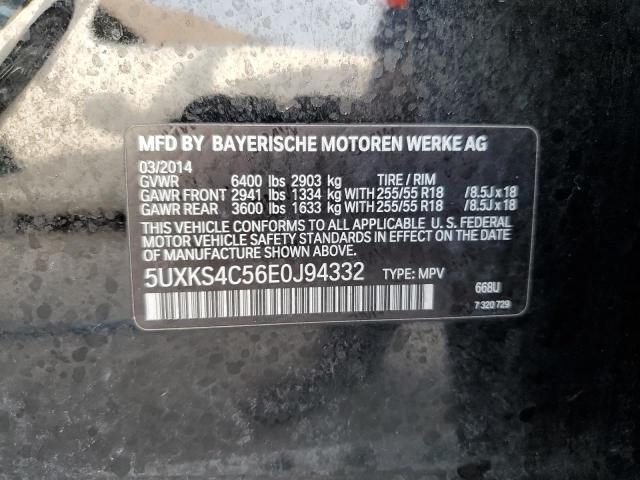 5UXKS4C56E0J94332 BMW X5 Xdrive35d