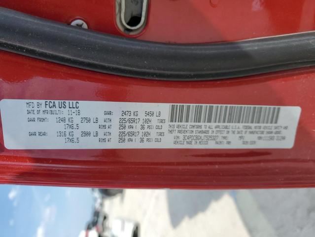 3C4PDCBGXJT525327 Dodge Journey Sxt