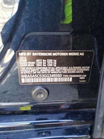 WBA5A5C53GG348560 BMW 528 I