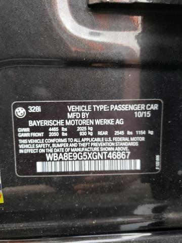 WBA8E9G5XGNT46867 BMW 328 I Sulev