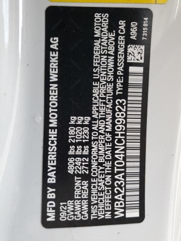 WBA23AT04NCH99823 BMW 430I