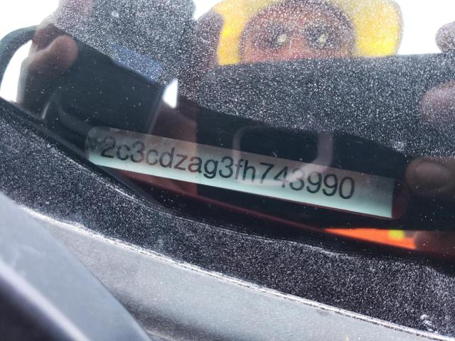 2C3CDZAG3FH743990 Dodge Challenger Sxt