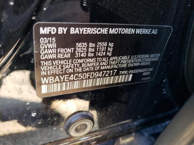 WBAYE4C50FD947217 BMW 740 LI