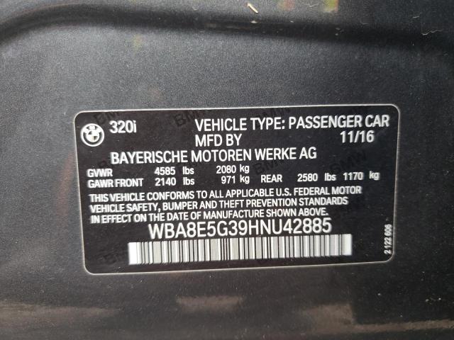 WBA8E5G39HNU42885 BMW 320 XI