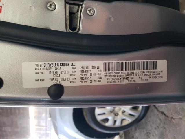 3C4PDDAG0FT574857 Dodge JOURNEY SE