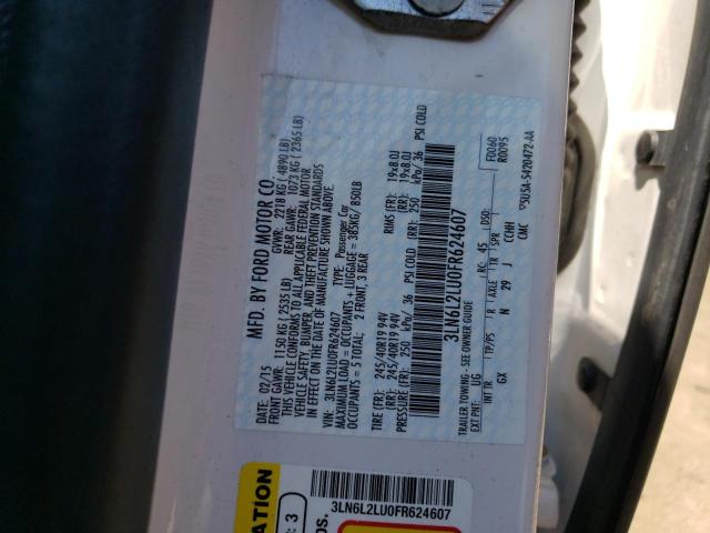 3LN6L2LU0FR624607 Lincoln MKZ HYBRID