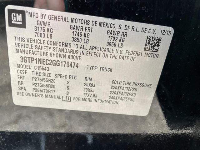 3GTP1NEC2GG170474 GMC Sierra C1500 Slt
