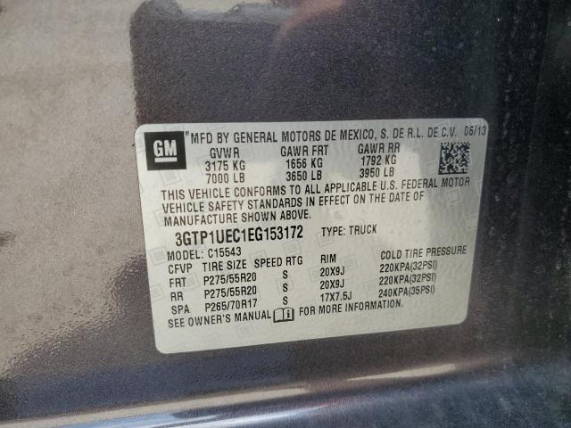 3GTP1UEC1EG153172 GMC Sierra C1500 Sle