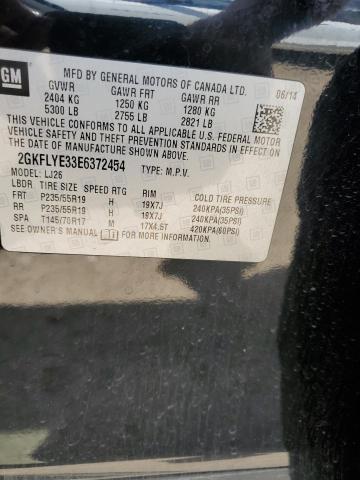 2GKFLYE33E6372454 GMC Terrain Slt