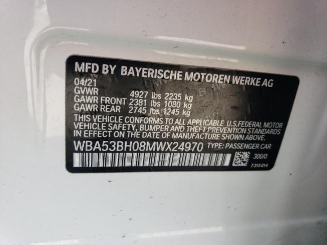 WBA53BH08MWX24970 BMW 530 I
