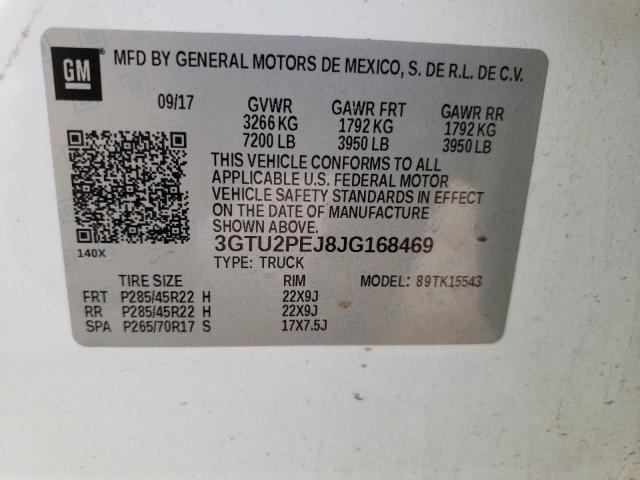 3GTU2PEJ8JG168469 GMC Sierra K1500 Denali