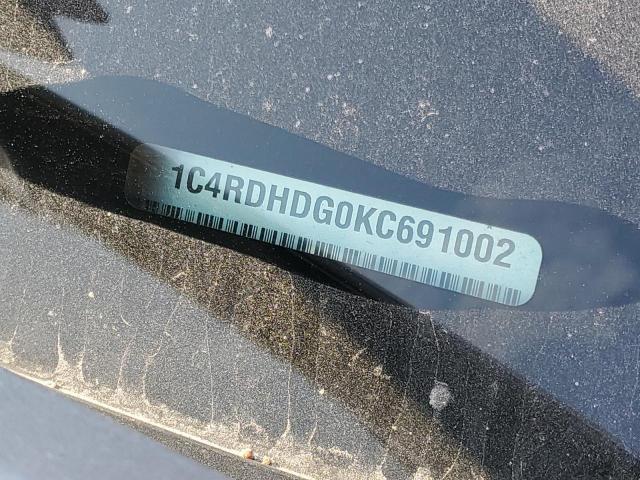 1C4RDHDG0KC691002 Dodge DURANGO GT
