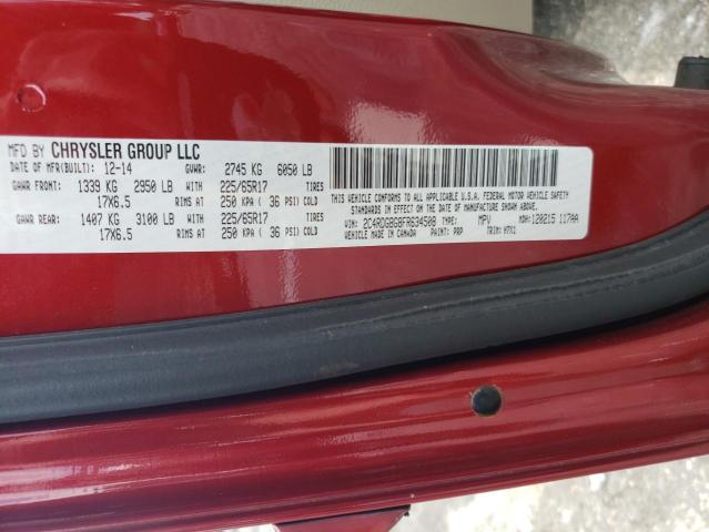 2C4RDGBG8FR634508 Dodge Grand Caravan Se