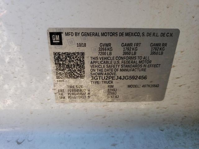 3GTU2PEJ4JG592456 GMC Sierra K1500 Denali