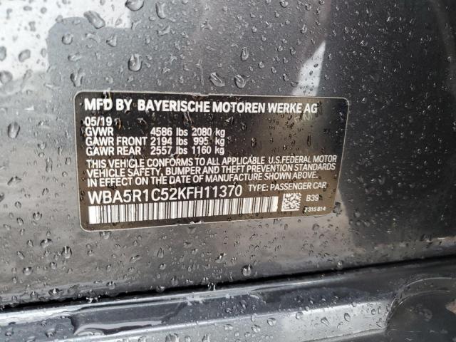 WBA5R1C52KFH11370 BMW 330I