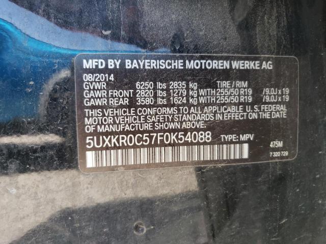 5UXKR0C57F0K54088 BMW X5 Xdrive35i