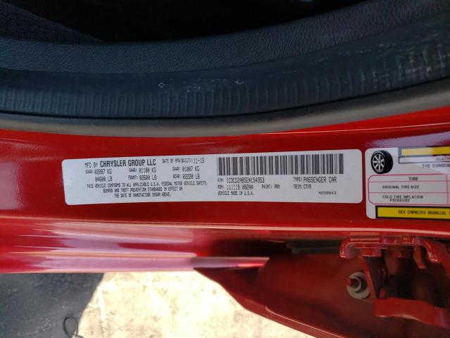 1C3CDZAB5EN154353 Dodge AVENGER SE