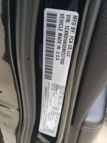 1C4RDHAG5MC577830 Dodge Durango Sxt
