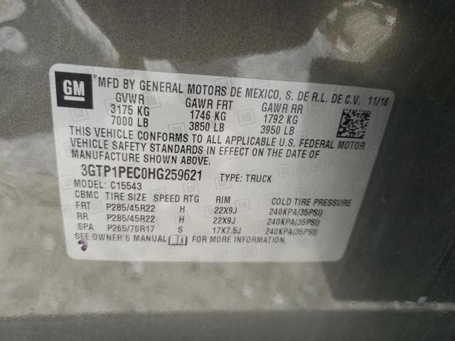 3GTP1PEC0HG259621 GMC Sierra C1500 Denali