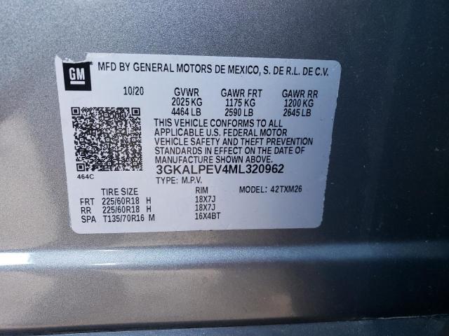 3GKALPEV4ML320962 GMC Terrain Slt