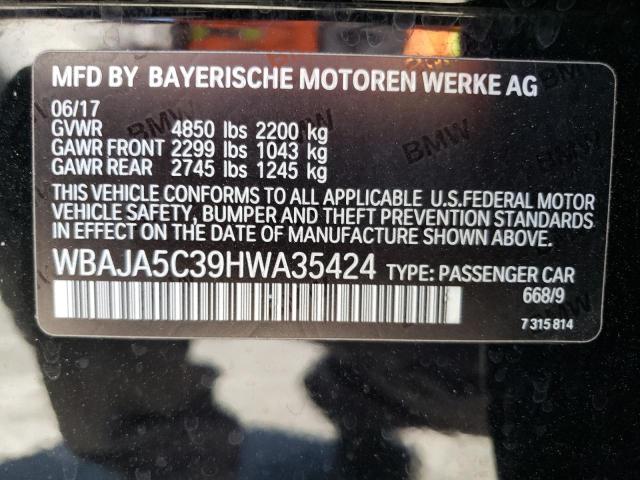 WBAJA5C39HWA35424 BMW 530 I