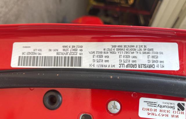 2C3CDZFJ6FH701298 Dodge Challenger R/t Scat Pack