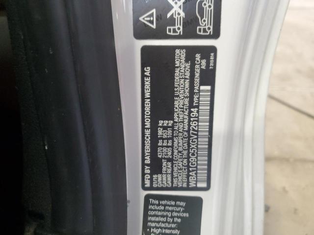 WBA1G9C5XGV726194 BMW 228 Xi Sulev