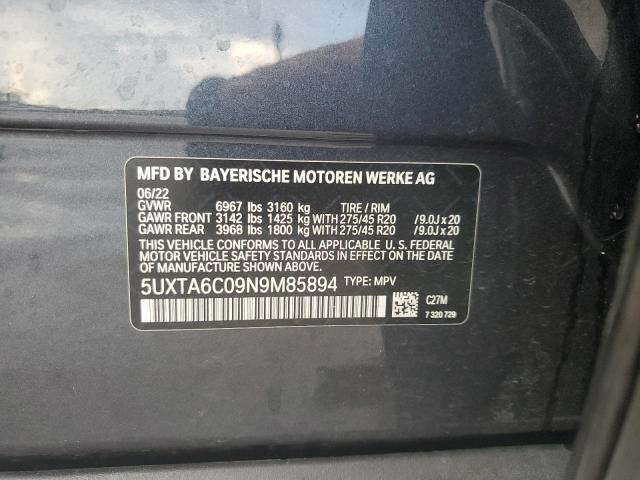 5UXTA6C09N9M85894 BMW X5 Xdrive45e