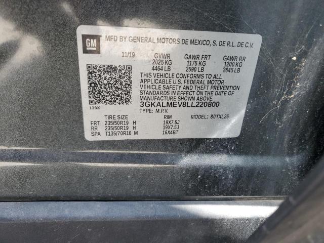 3GKALMEV8LL220800 GMC Terrain Sle