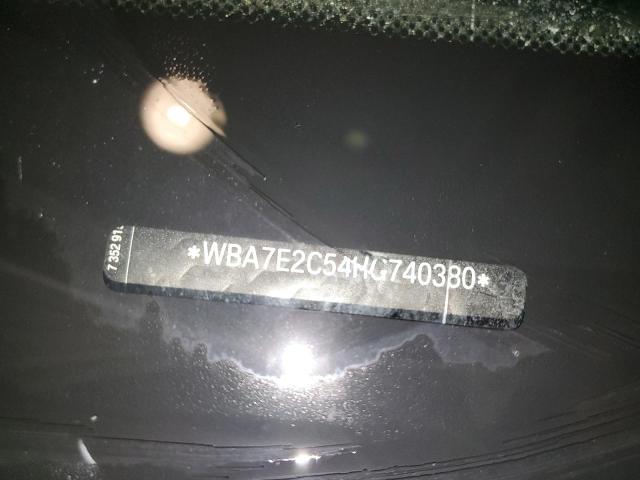 WBA7E2C51JG742366 BMW 740 I