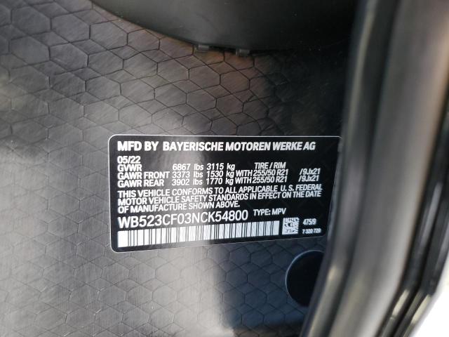 WB523CF03NCK54800 BMW Ix Xdrive50