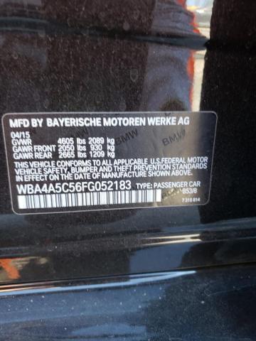 WBA4A5C56FG052183 BMW 428 I Gran Coupe
