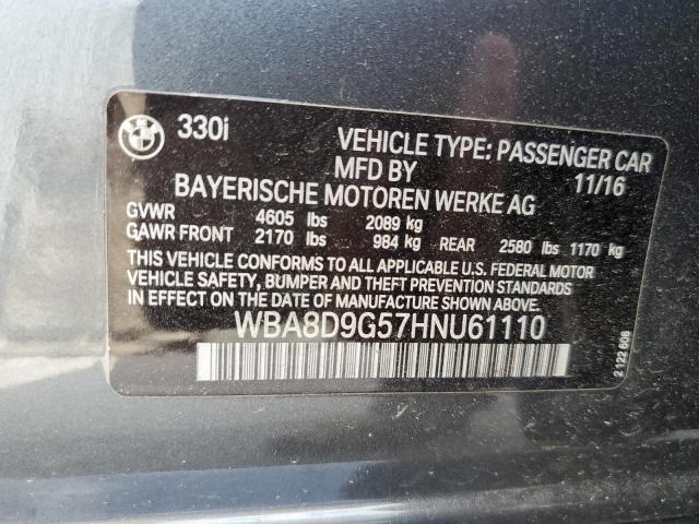 WBA8D9G57HNU61110 BMW 330 XI