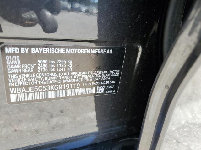 WBAJE5C53KG919119 BMW 540 I