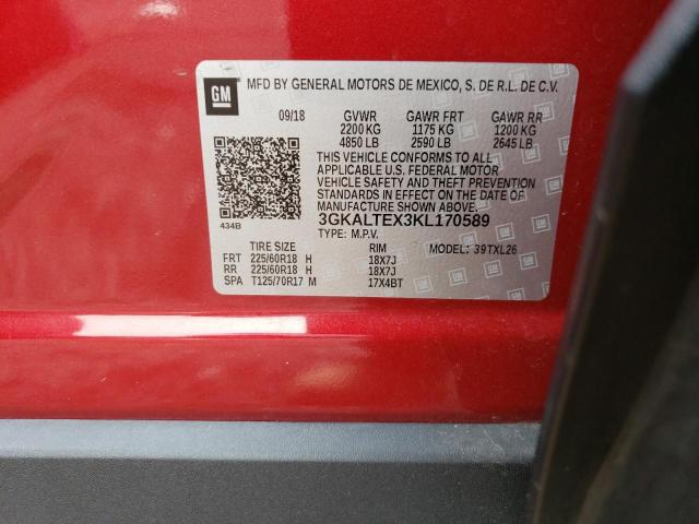 3GKALTEX3KL170589 GMC Terrain Sle