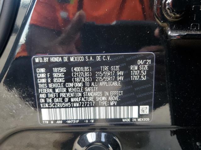 3CZRU5H51MM727217 Honda HR-V EX
