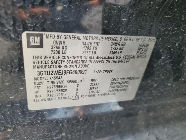 3GTU2WEJ8FG400991 GMC Sierra K1500 Denali