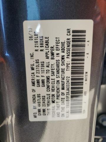 19UUB1F3XJA003472 Acura TLX