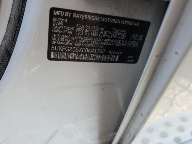 5UXFG2C5XE0K41742 BMW X6 Xdrive35i