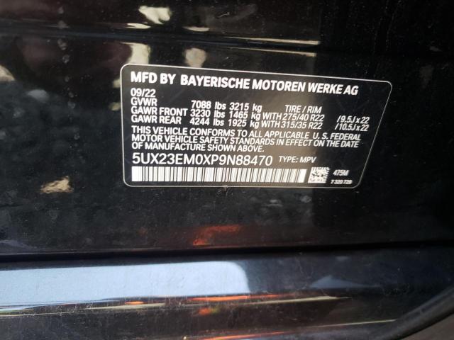 5UX23EM0XP9N88470 BMW X7 Xdrive40i