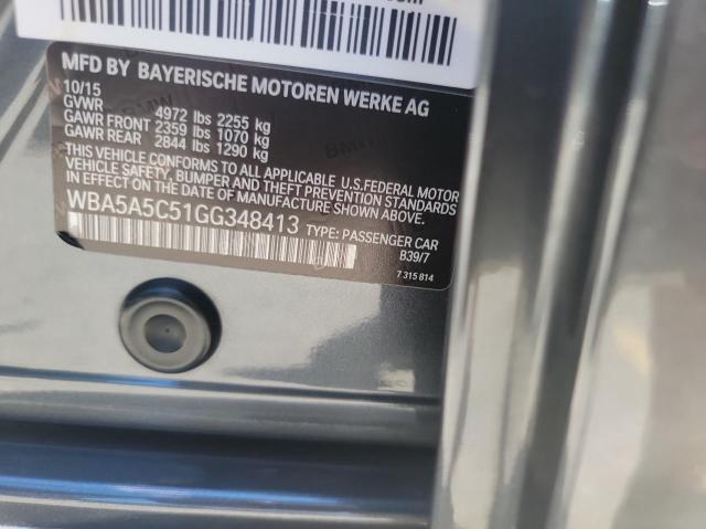 WBA5A5C51GG348413 BMW 528 I