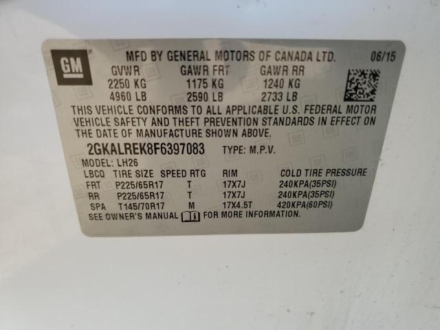 2GKALREK8F6397083 GMC Terrain Sle