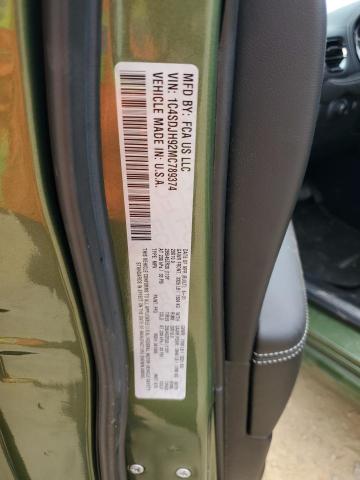 1C4SDJH92MC789374 Dodge Durango Srt Hellcat